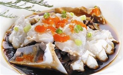有一款很温州的菜叫江蟹生