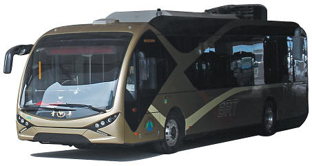 温州快速公交BRT一号线本周日开始试运行